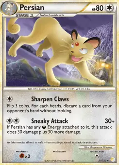 Persian 27 — HeartGold & SoulSilver