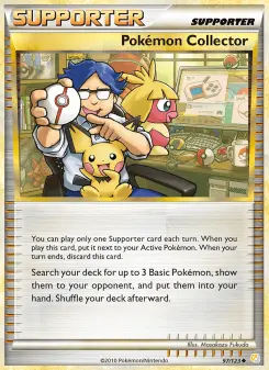 Pokémon Collector 97 — shown as an example of the Holofoil finish