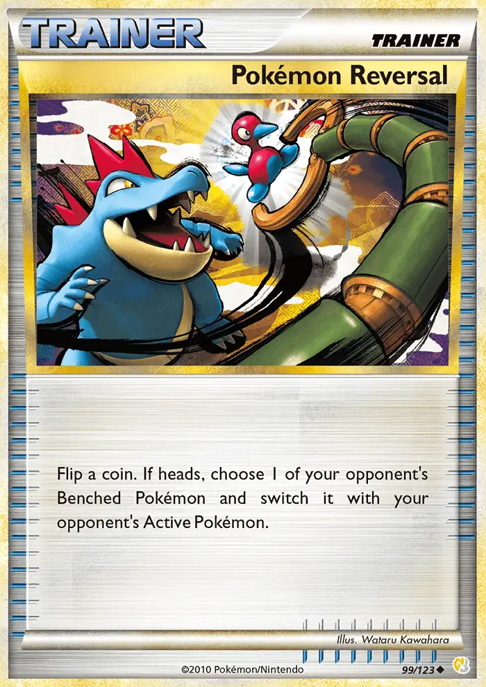Pokémon Reversal 99 card from HeartGold & SoulSilver