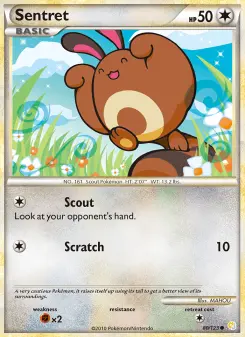 Sentret — HeartGold & SoulSilver 80