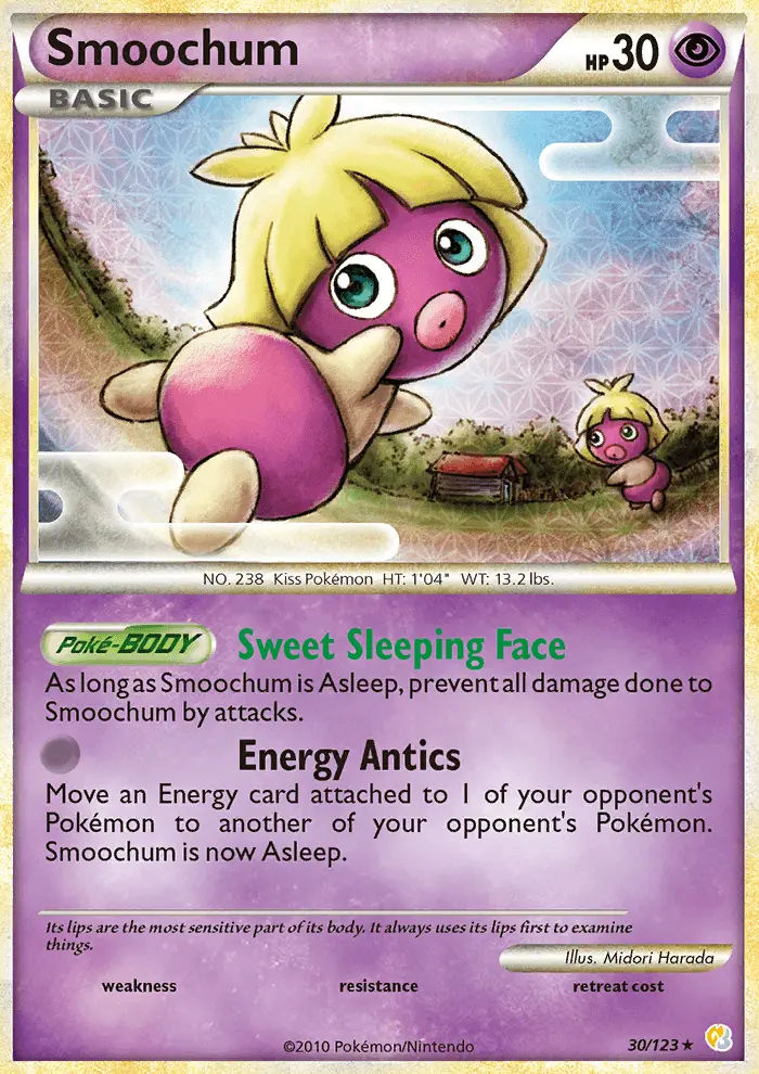 Smoochum 30 — HeartGold & SoulSilver 30, Normal finish