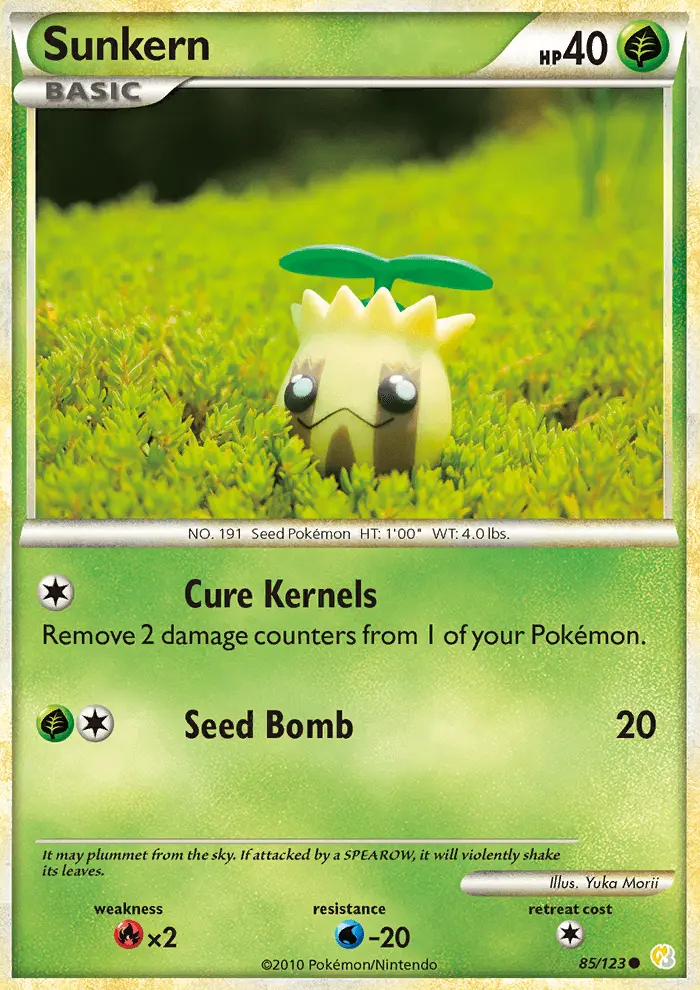 Sunkern 85 — HeartGold & SoulSilver 85, Normal finish