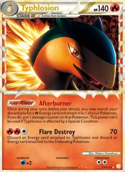 Typhlosion — HeartGold & SoulSilver #110