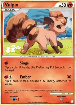Vulpix 87 — HeartGold & SoulSilver