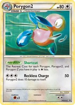 Porygon2 HGSS23 — HGSS Black Star Promos