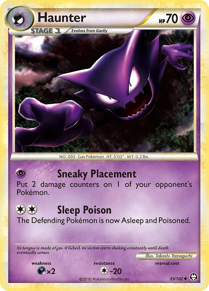 Haunter 35 card from HS—Triumphant