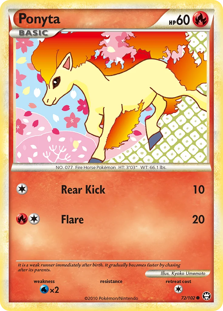 Ponyta 72 — HS—Triumphant 72, Normal finish