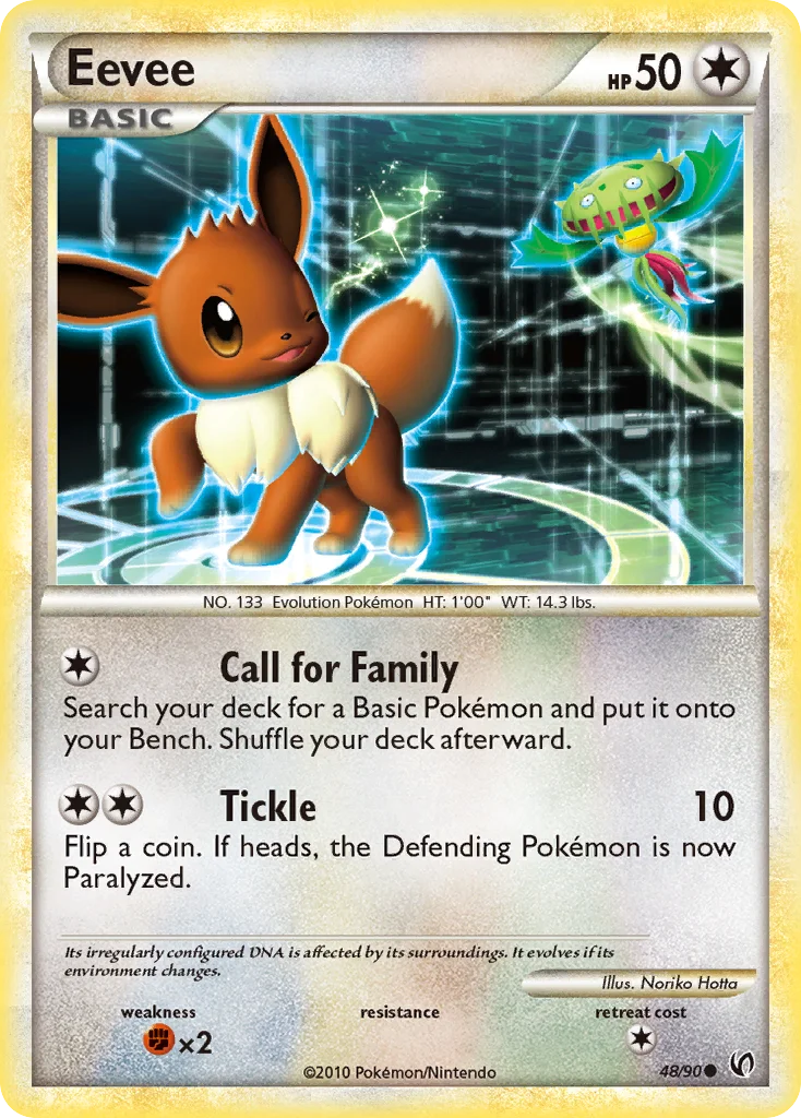 Eevee 48 card from HS—Undaunted