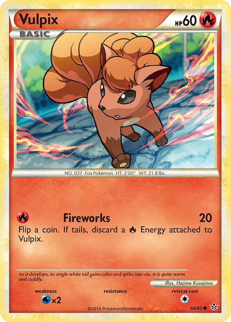 Vulpix 68 — HS—Unleashed 68, Normal finish
