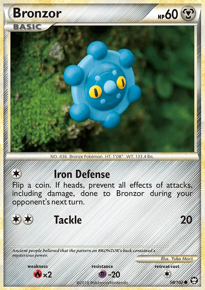 Bronzor 58 card from HS—Triumphant