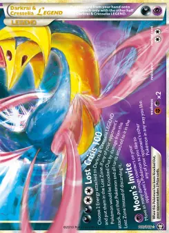 Darkrai & Cresselia LEGEND 100 — HS—Triumphant