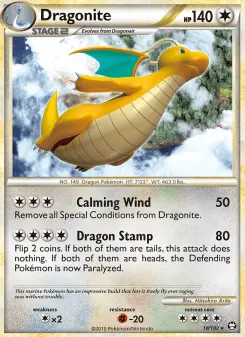 Dragonite — HS—Triumphant 18