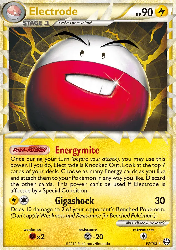 Electrode 93 card from HS—Triumphant