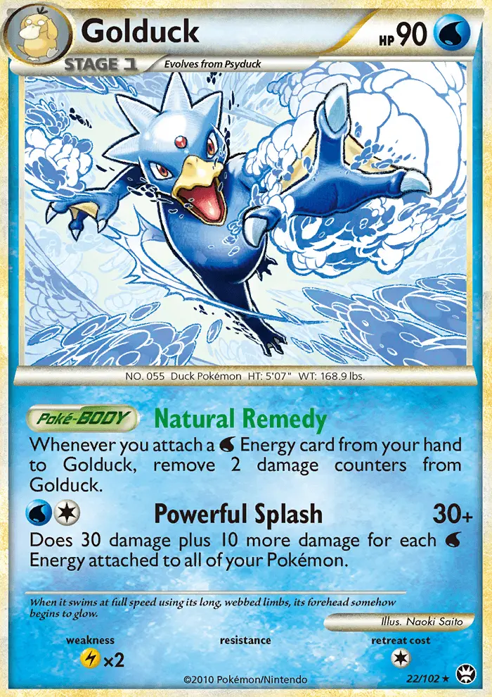 Golduck 22 — HS—Triumphant 22, Normal finish