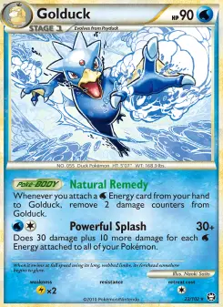 Golduck — HS—Triumphant #22