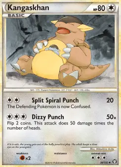 Kangaskhan — HS—Triumphant #36