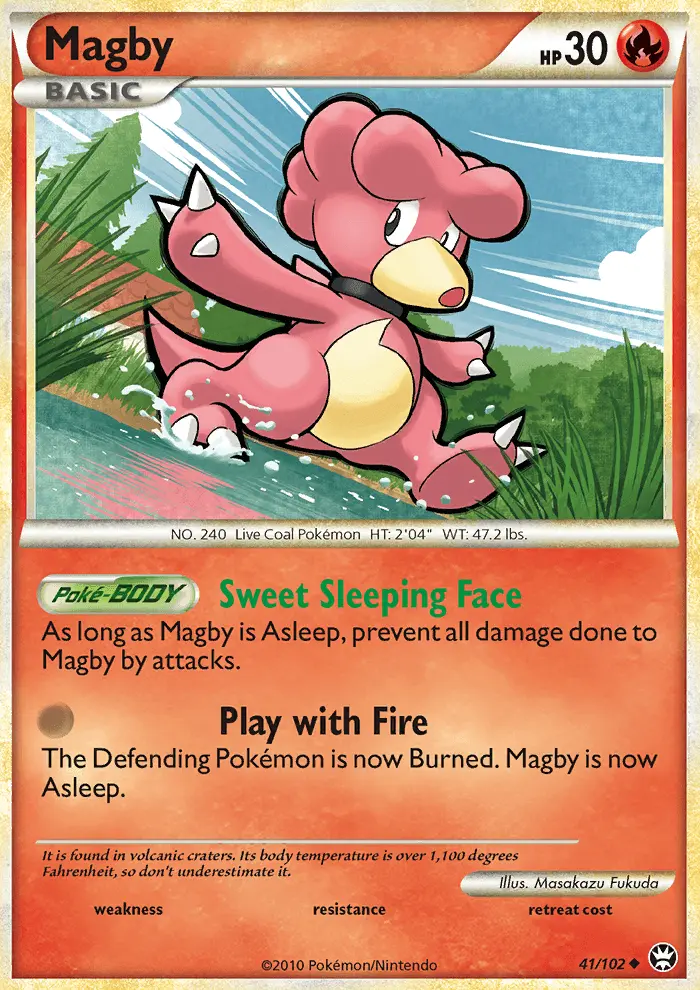Magby 41 card from HS—Triumphant