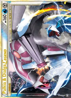 Palkia & Dialga LEGEND 101 — HS—Triumphant