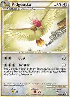 Pidgeotto 47 — HS—Triumphant