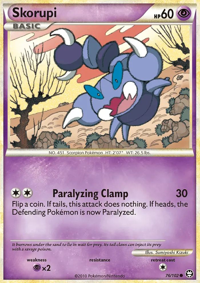 Skorupi 76 card from HS—Triumphant