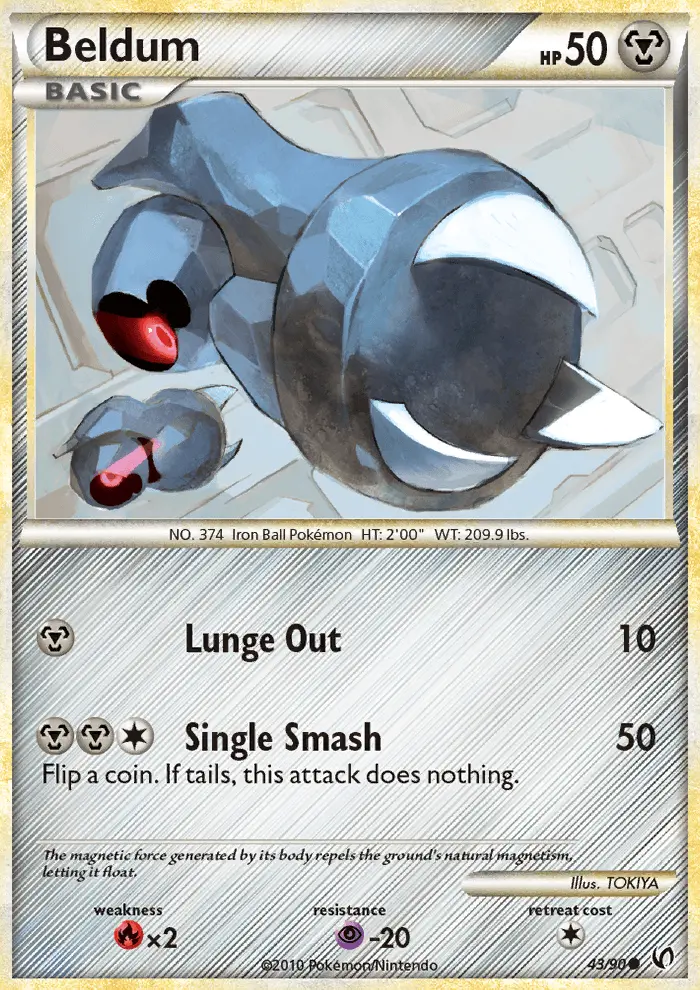 Beldum 43 card from HS—Undaunted