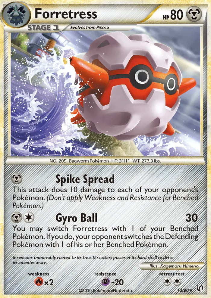 Forretress 13 card from HS—Undaunted