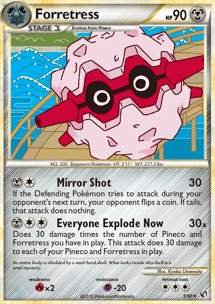 Forretress 3 card from HS—Undaunted