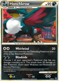 Honchkrow 15 — HS—Undaunted