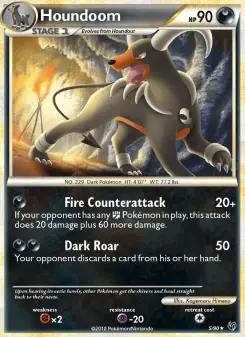 Houndoom — HS—Undaunted #5