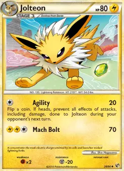 Jolteon — HS—Undaunted #28