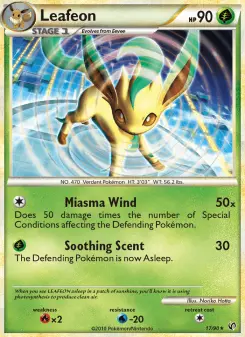 Leafeon — HS—Undaunted #17