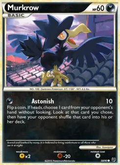 Murkrow — HS—Undaunted #58