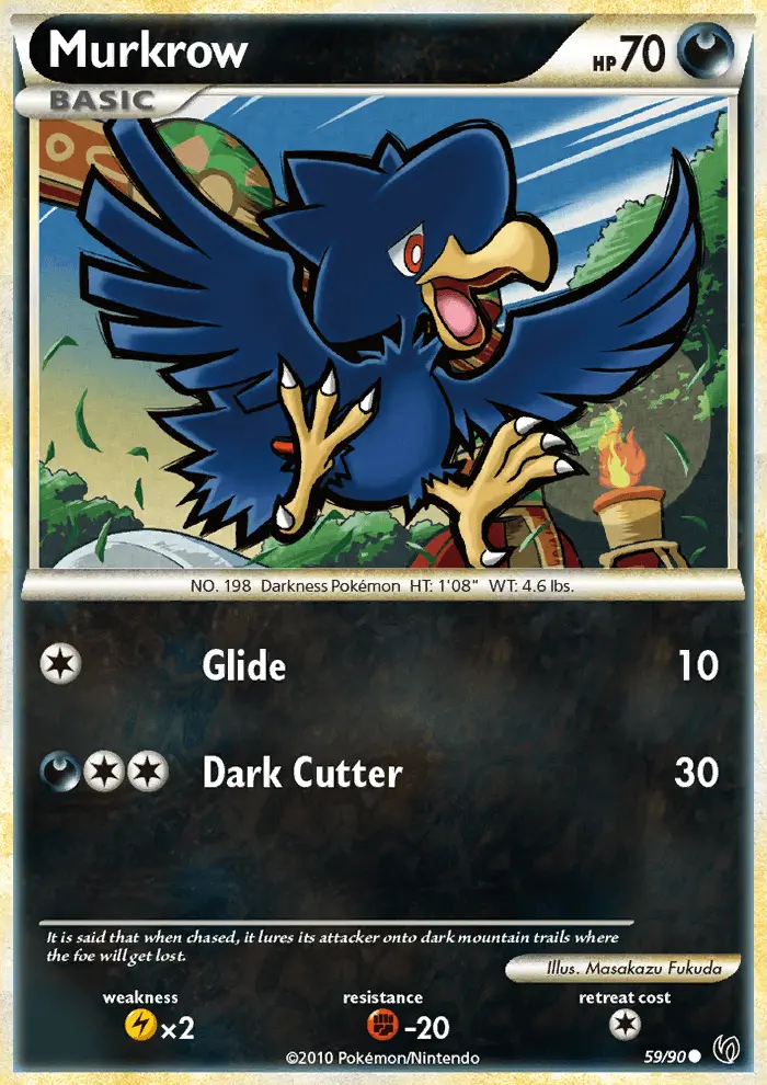 Murkrow 59 card from HS—Undaunted