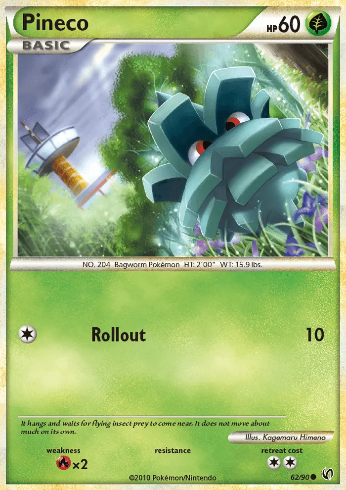 Pineco 62 card from HS—Undaunted