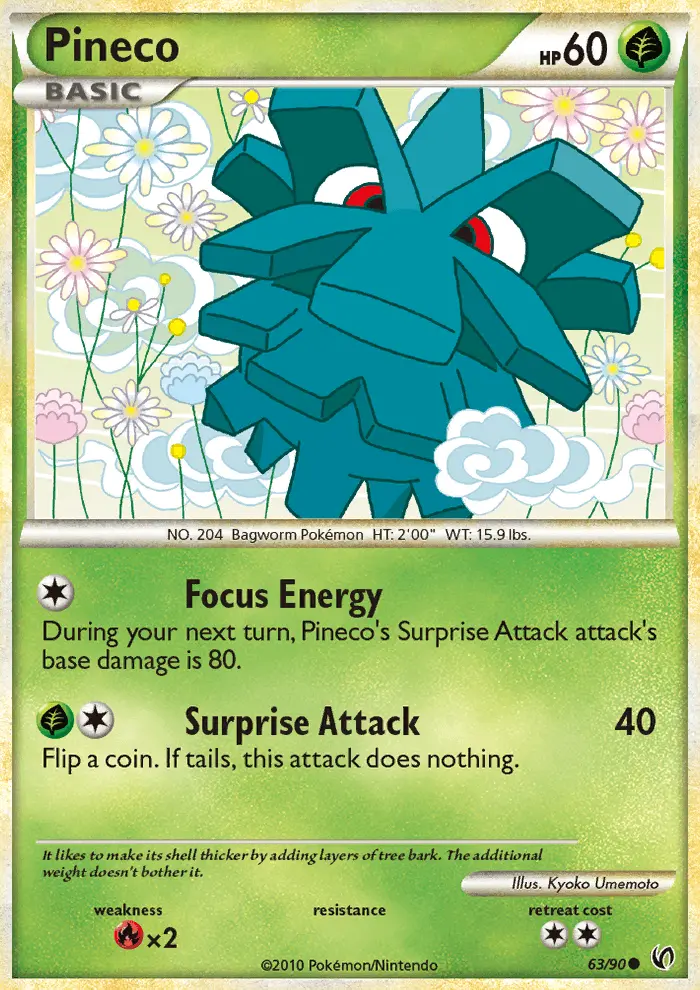 Pineco 63 card from HS—Undaunted
