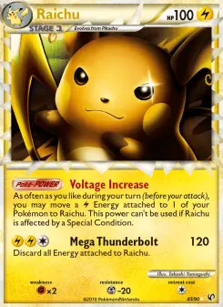 Raichu 83 — HS—Undaunted