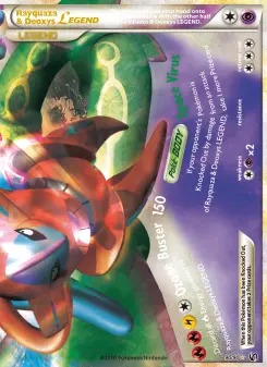 Rayquaza & Deoxys LEGEND 90 — HS—Undaunted