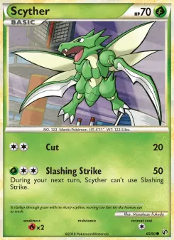 Scyther 65 — HS—Undaunted