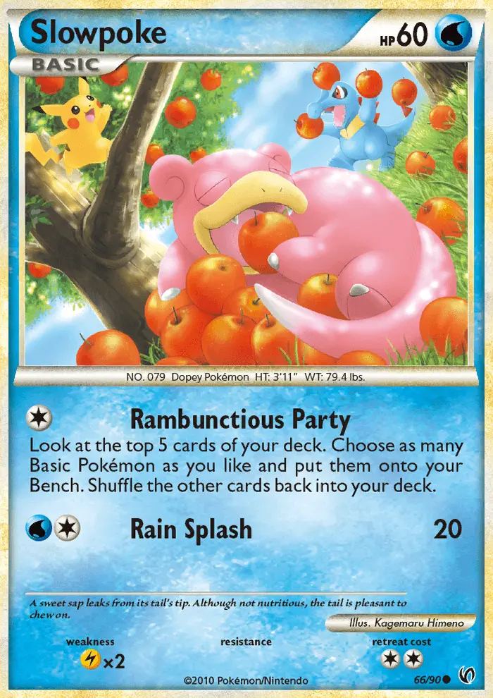 Slowpoke 66 card from HS—Undaunted