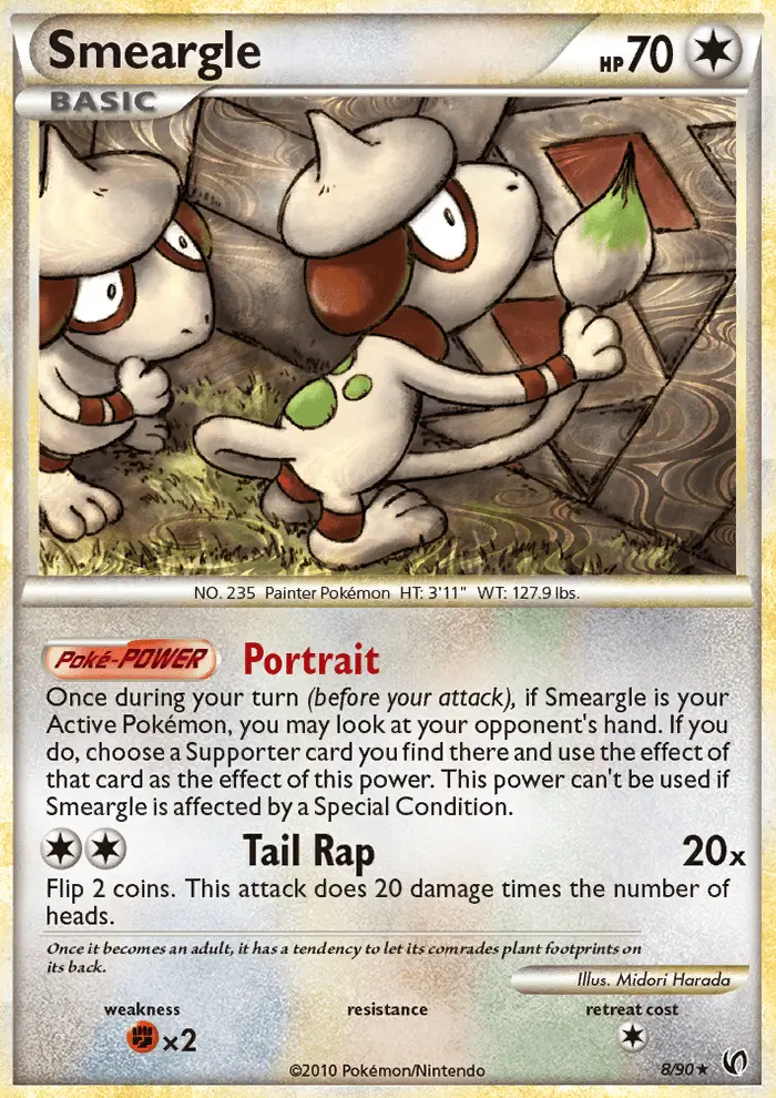 Smeargle 8 card from HS—Undaunted