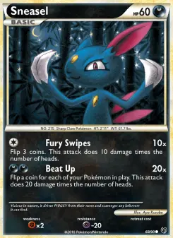 Sneasel 68 — HS—Undaunted
