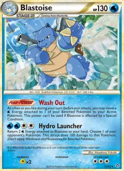 Blastoise — HS—Unleashed #13