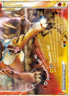 Entei & Raikou LEGEND 91 — HS—Unleashed