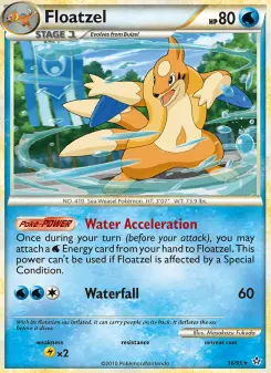 Floatzel 16 — HS—Unleashed