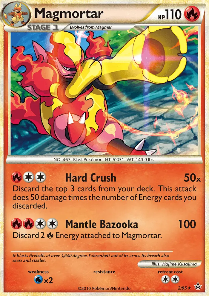Magmortar 2 card from HS—Unleashed