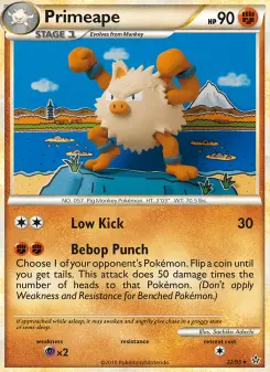 Primeape — HS—Unleashed #22