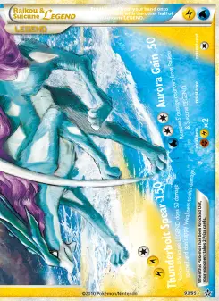Raikou & Suicune LEGEND 93 — HS—Unleashed