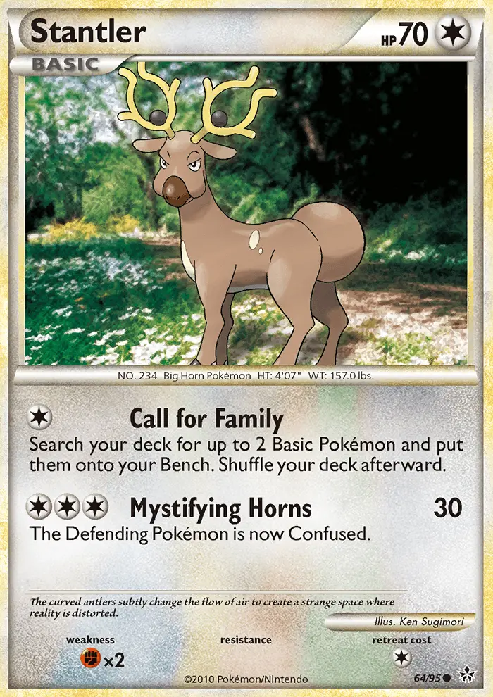 Stantler 64 — HS—Unleashed 64, Normal finish