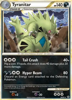 Tyranitar — HS—Unleashed #26