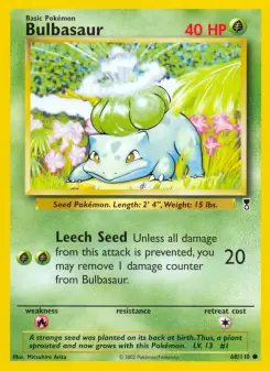 Bulbasaur — Legendary Collection 68